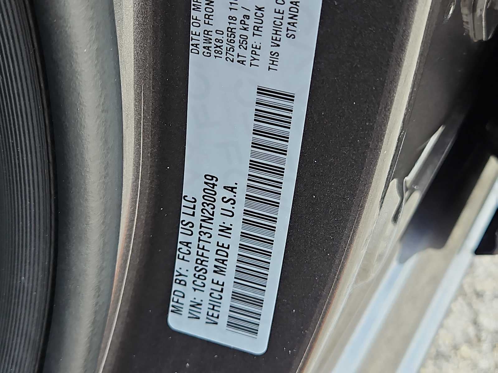 2026 RAM 1500 RAM 1500 BIG HORN CREW CAB 4X4 5'7' BOX