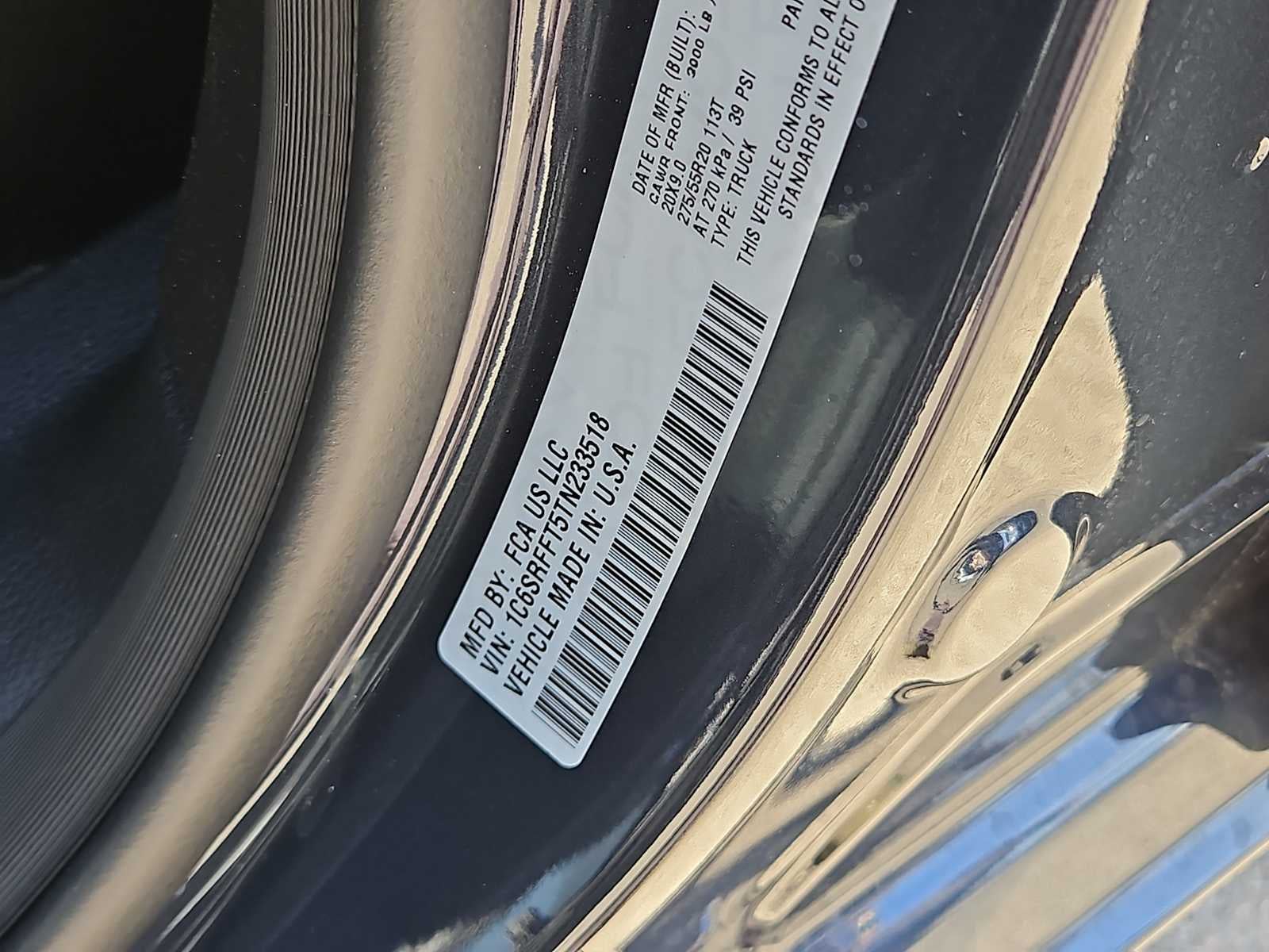 2026 RAM Ram 1500 RAM 1500 LONE STAR CREW CAB 4X4 5'7' BOX