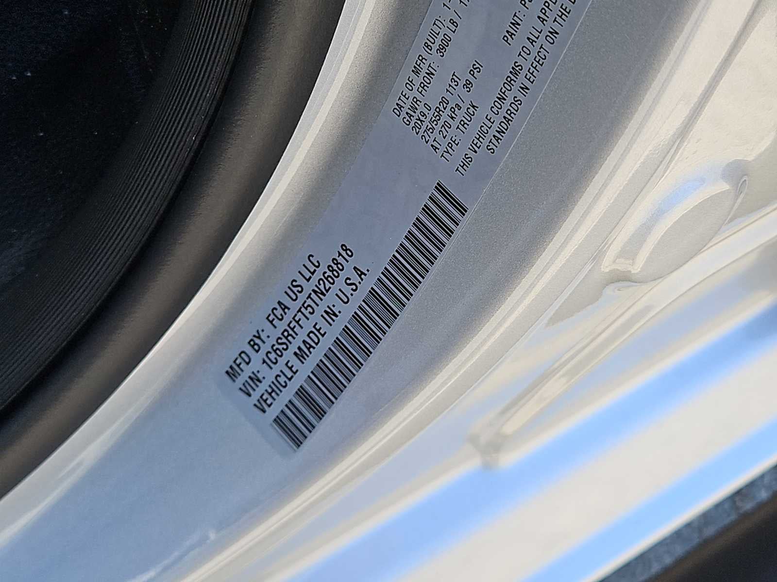 2026 RAM Ram 1500 RAM 1500 LONE STAR CREW CAB 4X4 5'7' BOX