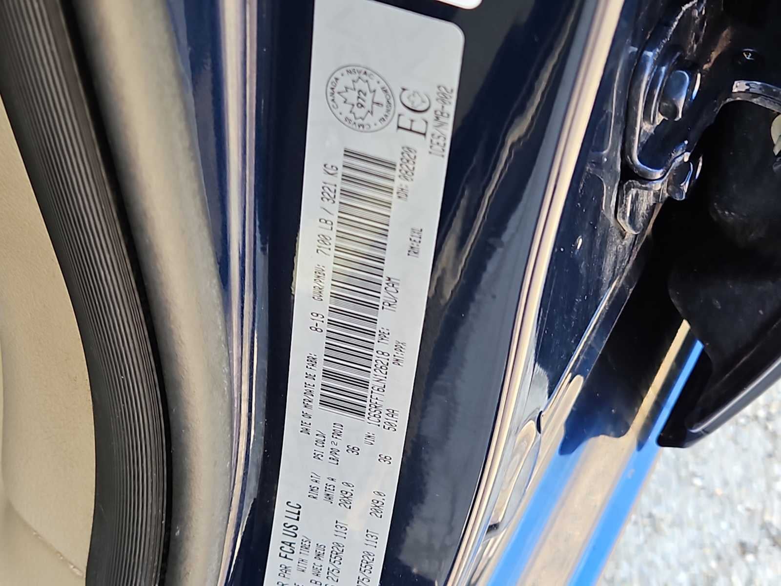 2020 RAM 1500 Big Horn