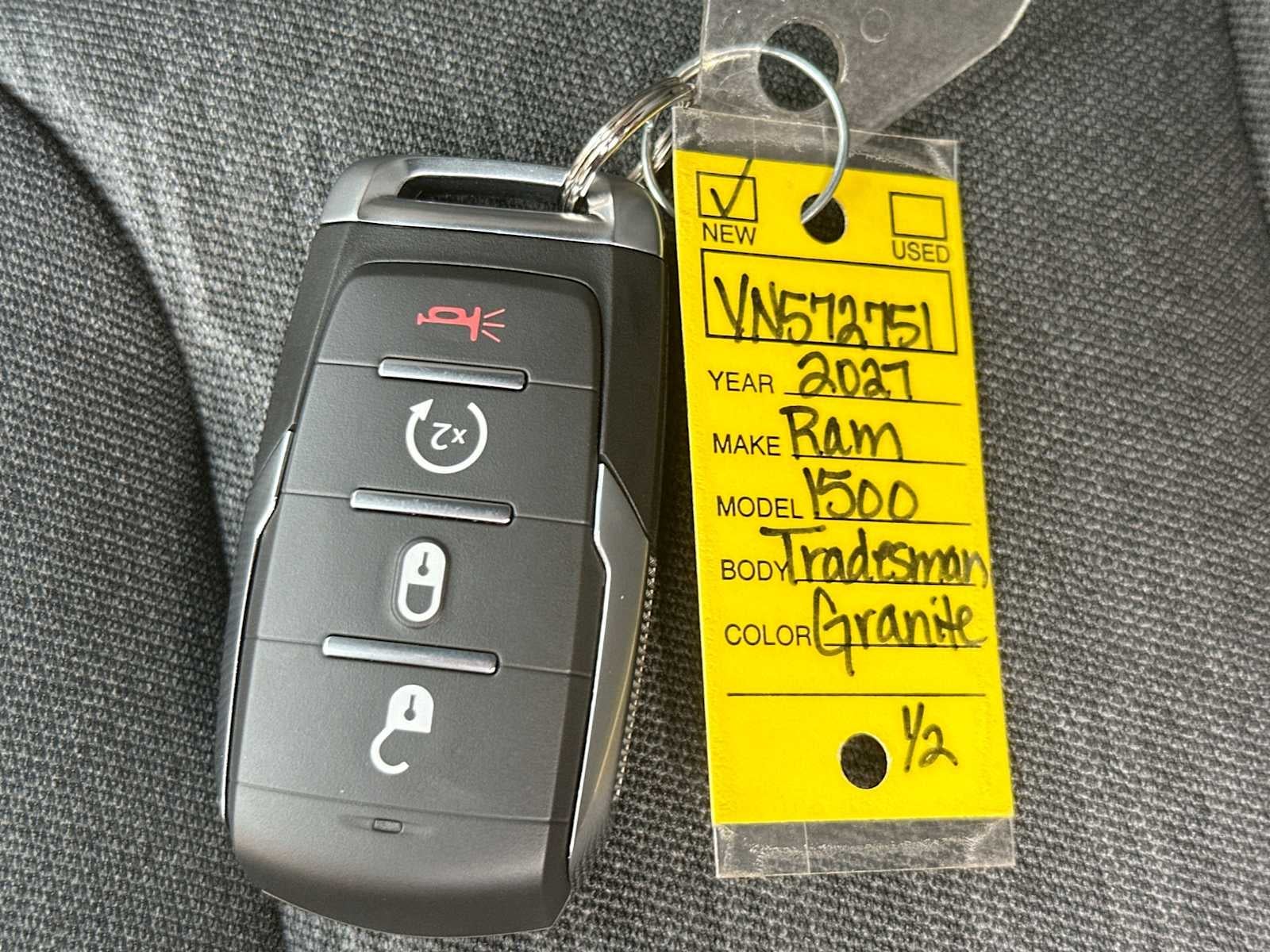 2027 RAM 1500 RAM 1500 WARLOCK CREW CAB 4X4 5'7' BOX