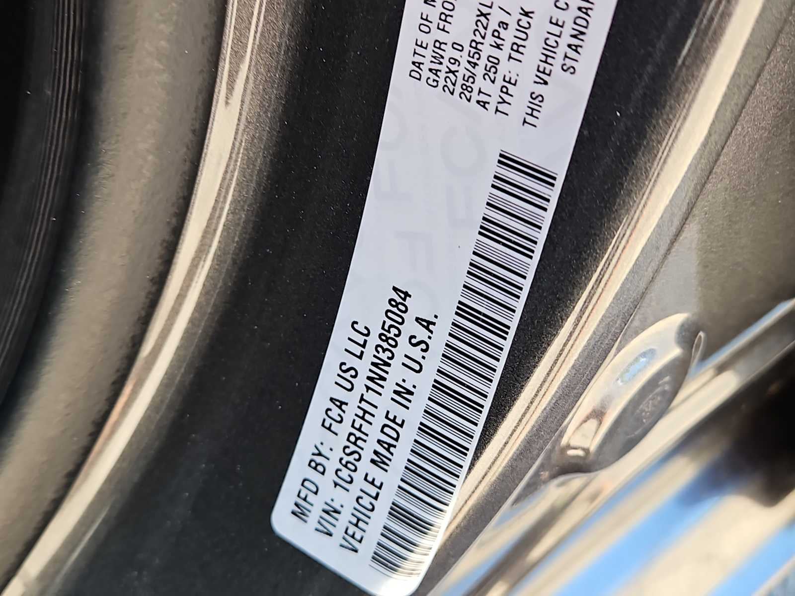 2022 RAM 1500 Limited Crew Cab 4x4 5'7' Box