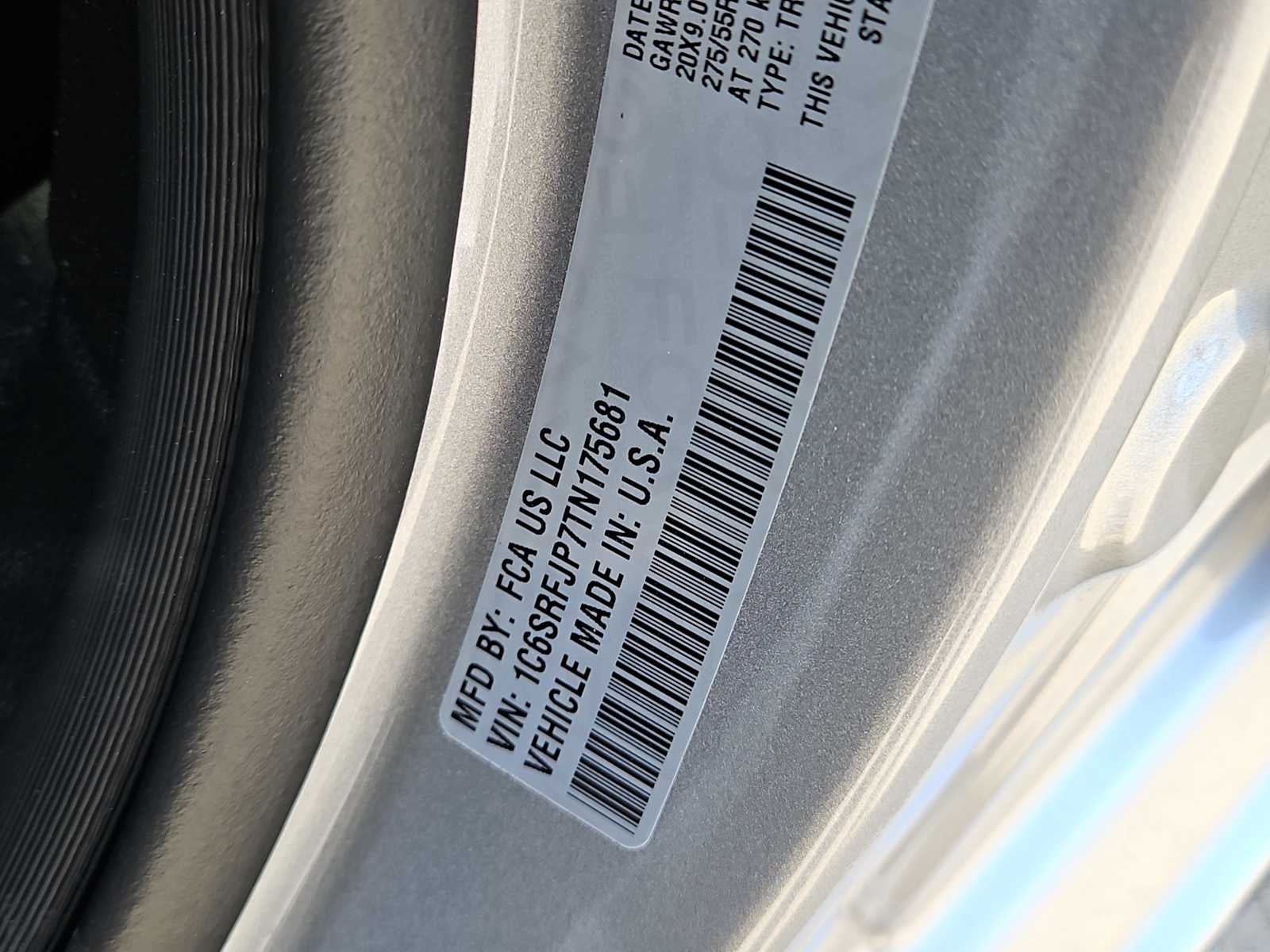 2026 RAM Ram 1500 RAM 1500 LARAMIE CREW CAB 4X4 5'7' BOX