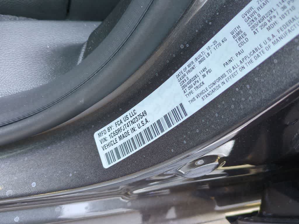 2026 RAM 1500 RAM 1500 LARAMIE CREW CAB 4X4 5'7' BOX