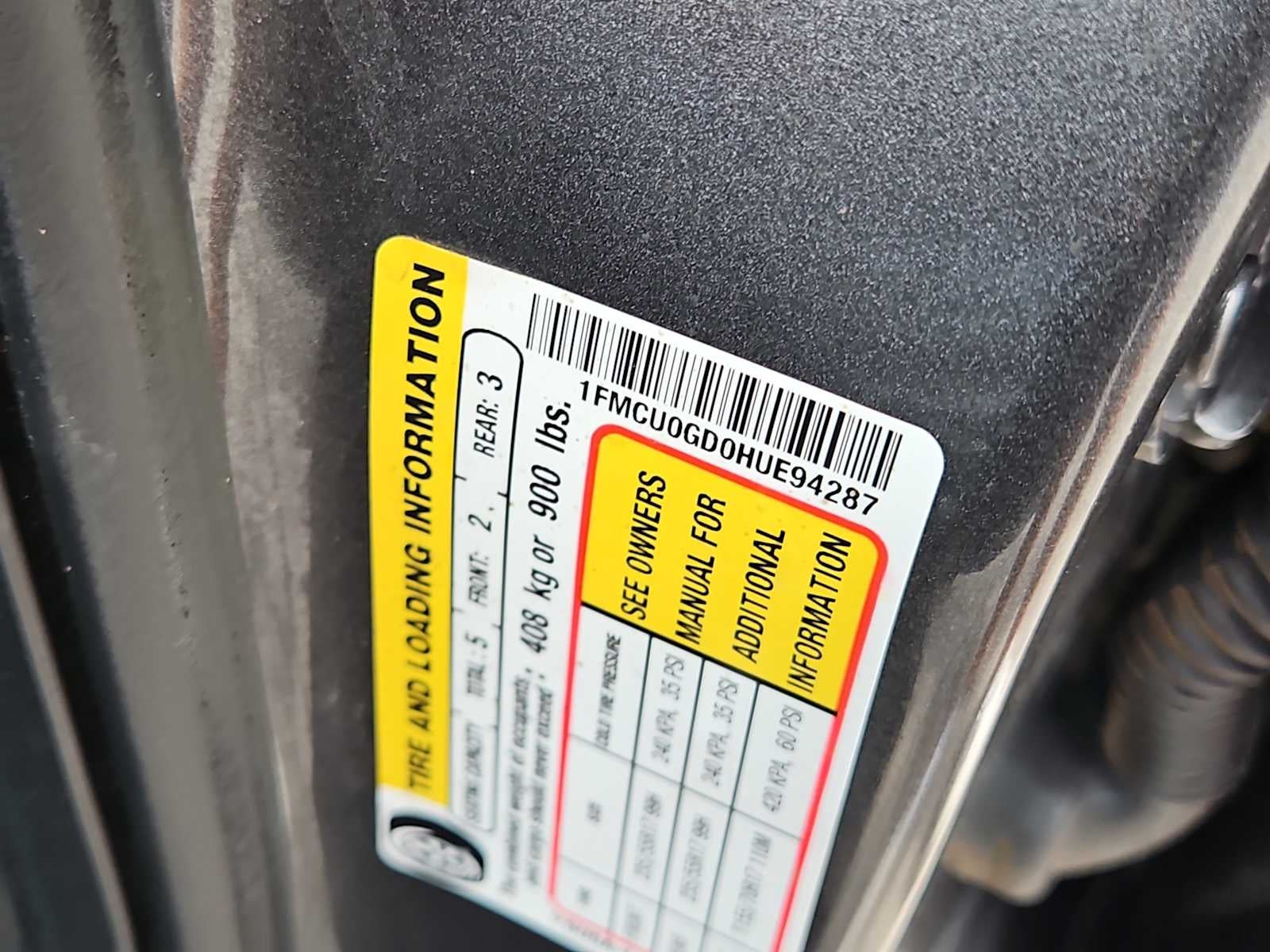 2017 Ford Escape SE