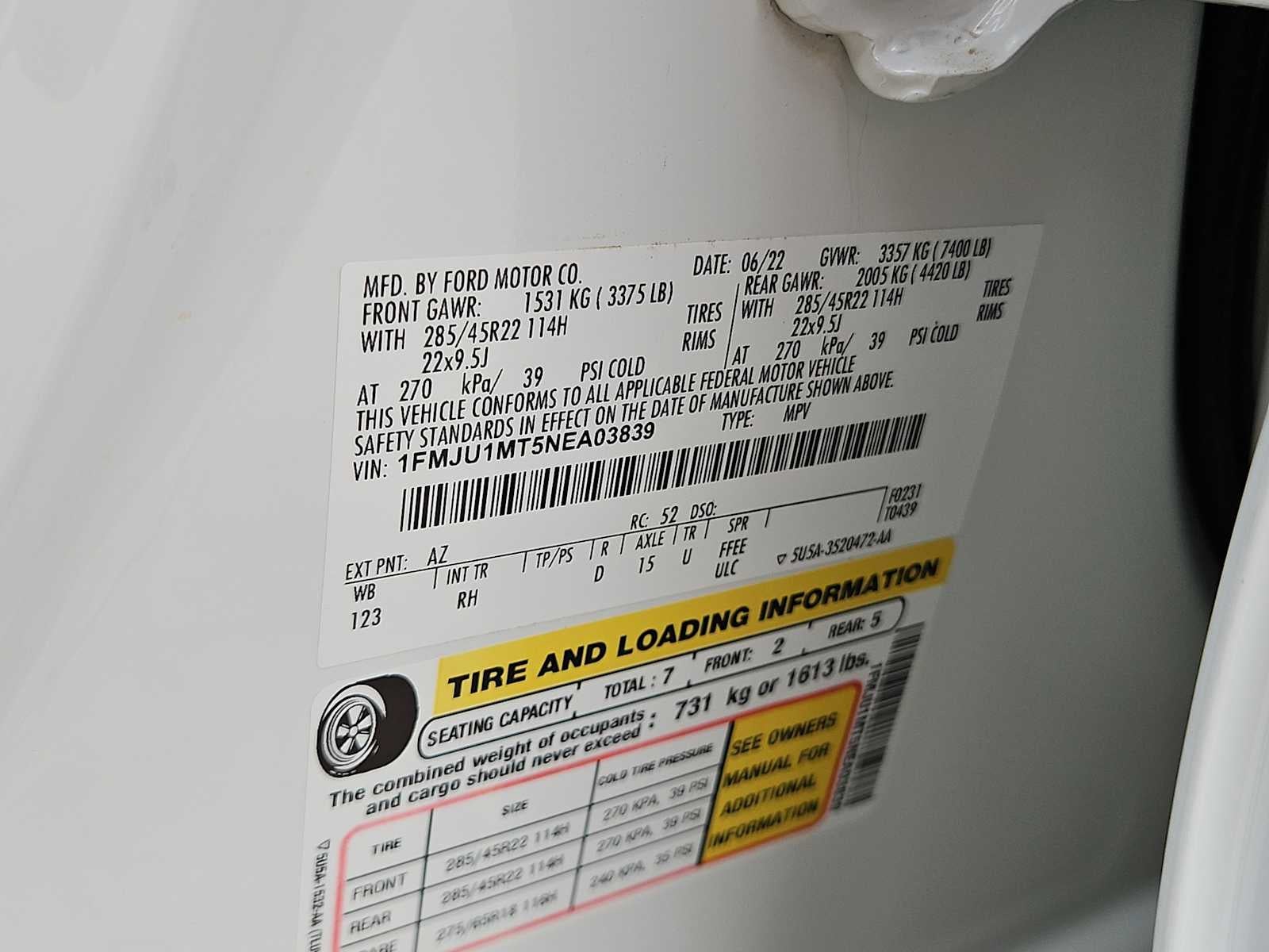 2022 Ford Expedition Platinum