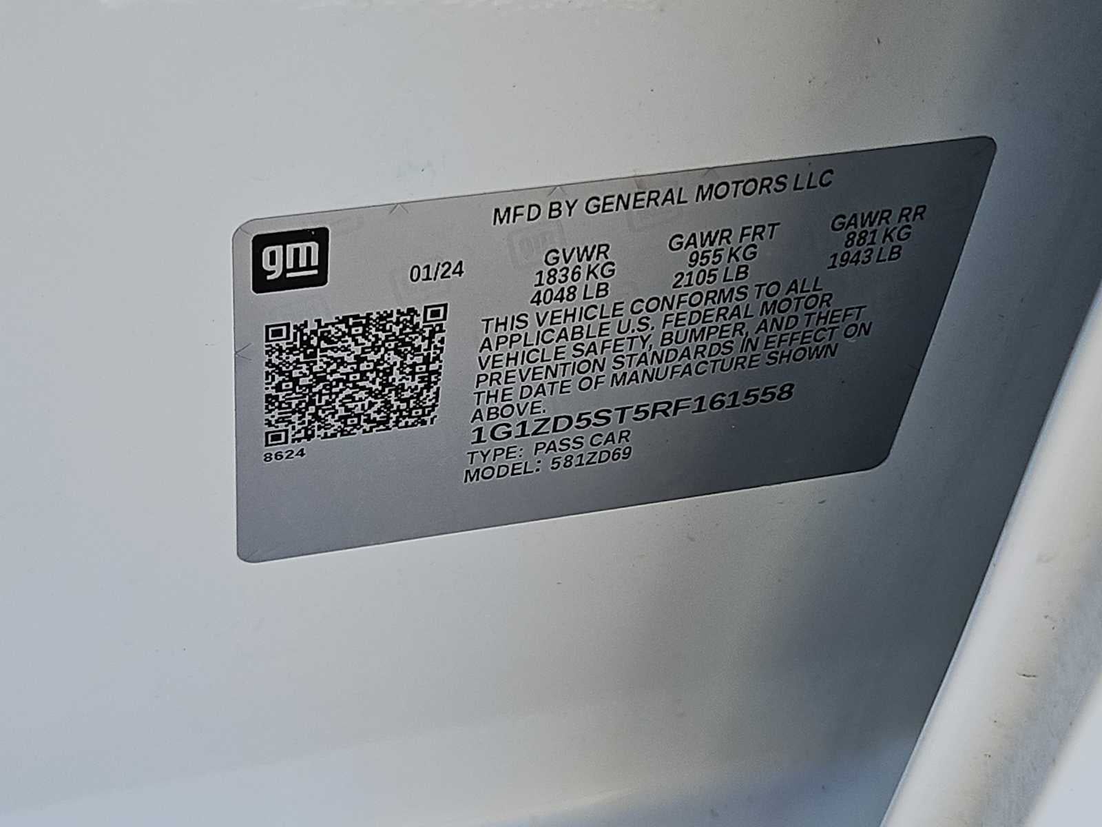 2024 Chevrolet Malibu FWD 1LT