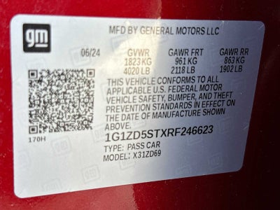 2024 Chevrolet Malibu FWD 1LT