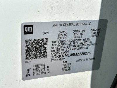 2021 GMC Acadia FWD SLT