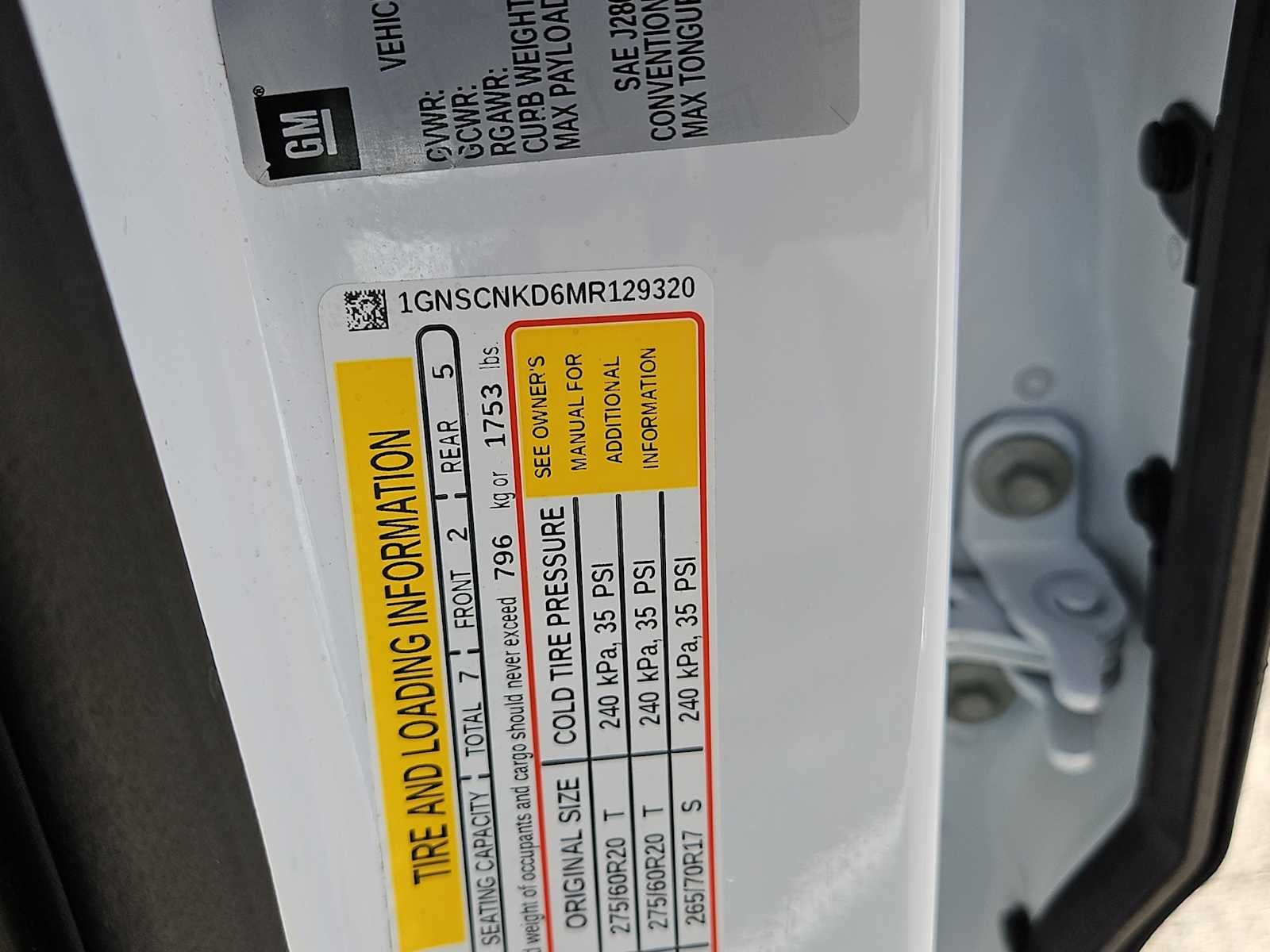 2021 Chevrolet Tahoe 2WD LT