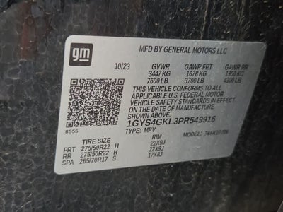 2023 Cadillac Escalade 4WD 4dr Sport Platinum