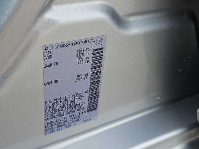 2024 Nissan Altima SV FWD