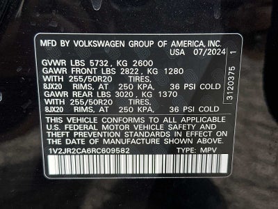2024 Volkswagen Atlas 2.0T SE w/Technology