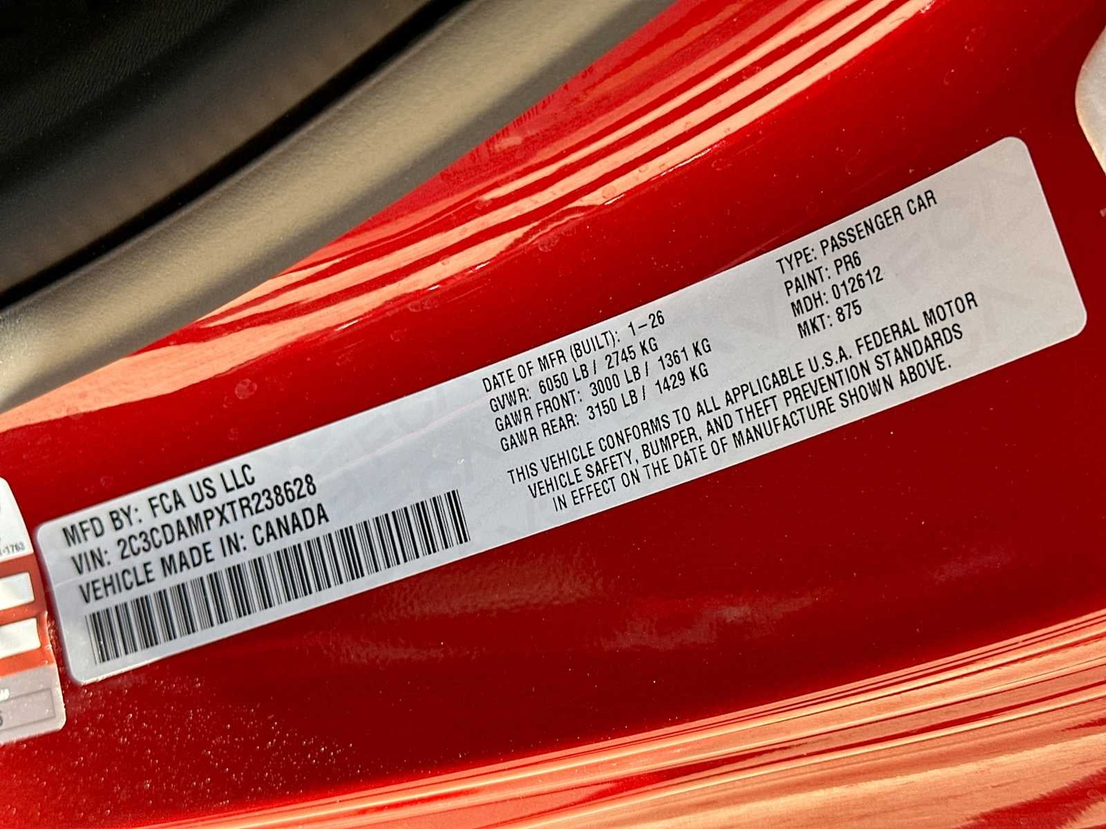 2026 Dodge Charger CHARGER SCAT PACK 2-DOOR AWD