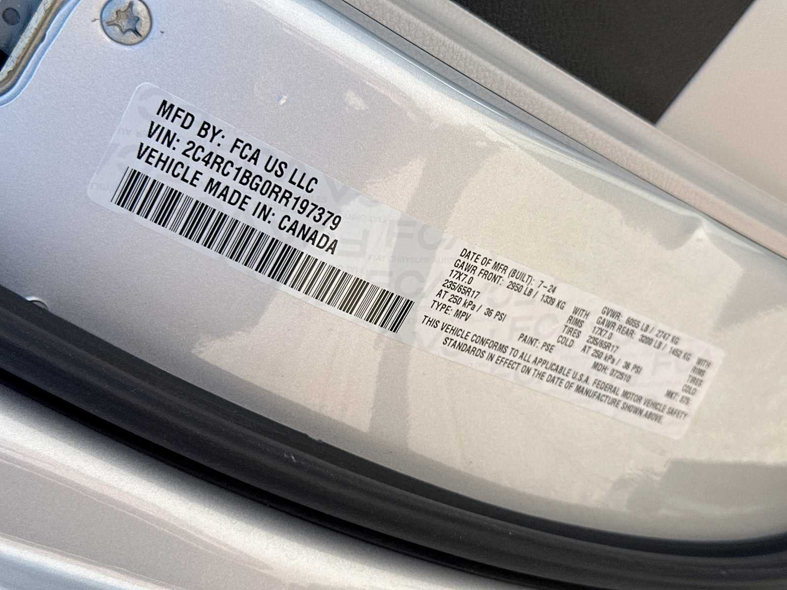 2024 Chrysler Pacifica Touring L