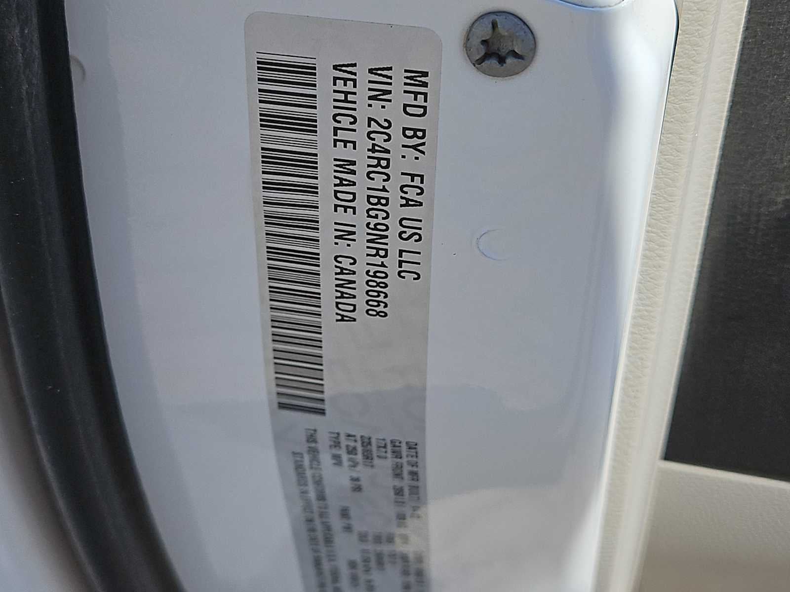 2022 Chrysler Pacifica Touring L