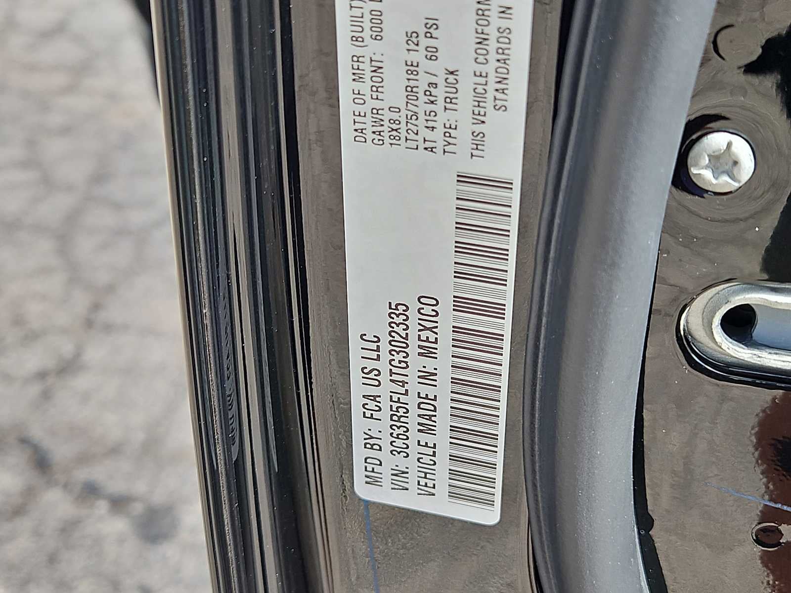 2026 RAM Ram 2500 RAM 2500 LARAMIE CREW CAB 4X4 6'4' BOX