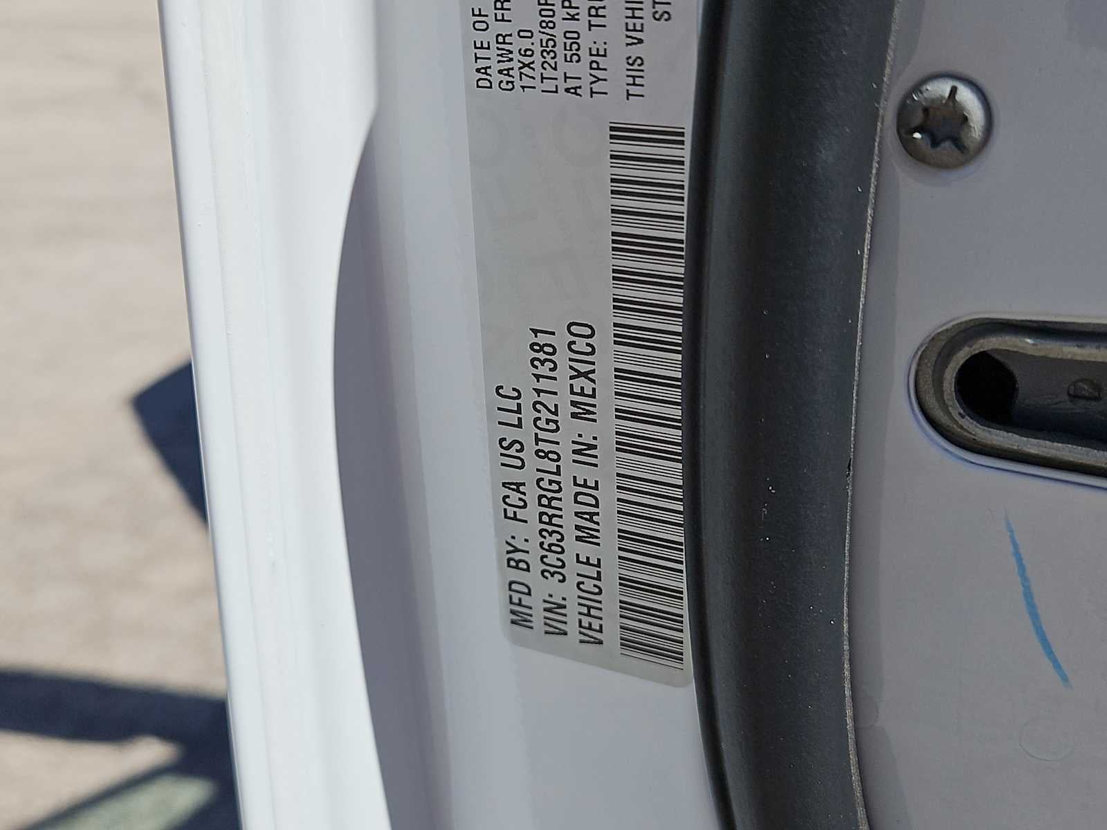 2026 RAM Ram 3500 RAM 3500 TRADESMAN CREW CAB 4X4 8' BOX