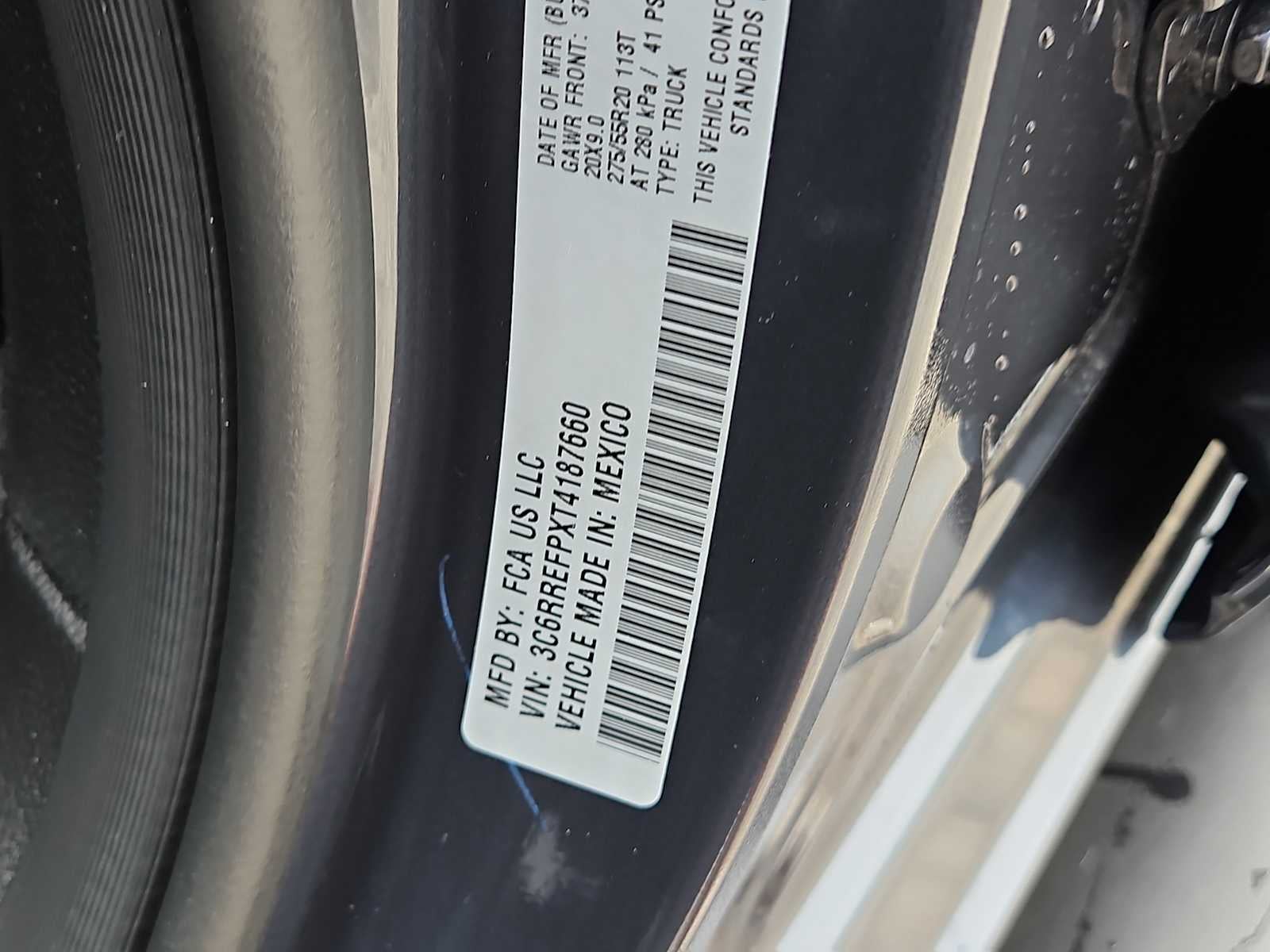 2026 RAM Ram 1500 RAM 1500 LONE STAR CREW CAB 4X2 5'7' BOX