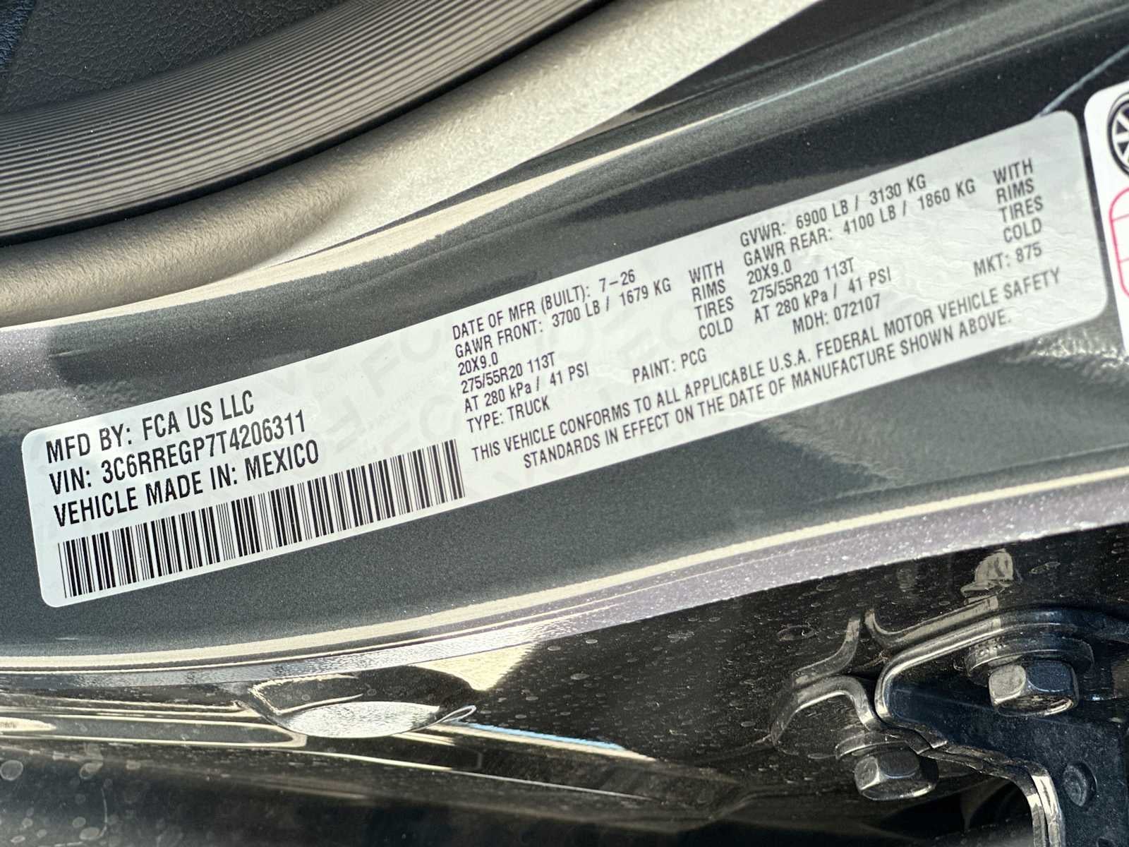 2026 RAM 1500 RAM 1500 EXPRESS CREW CAB 4X2 5'7' BOX