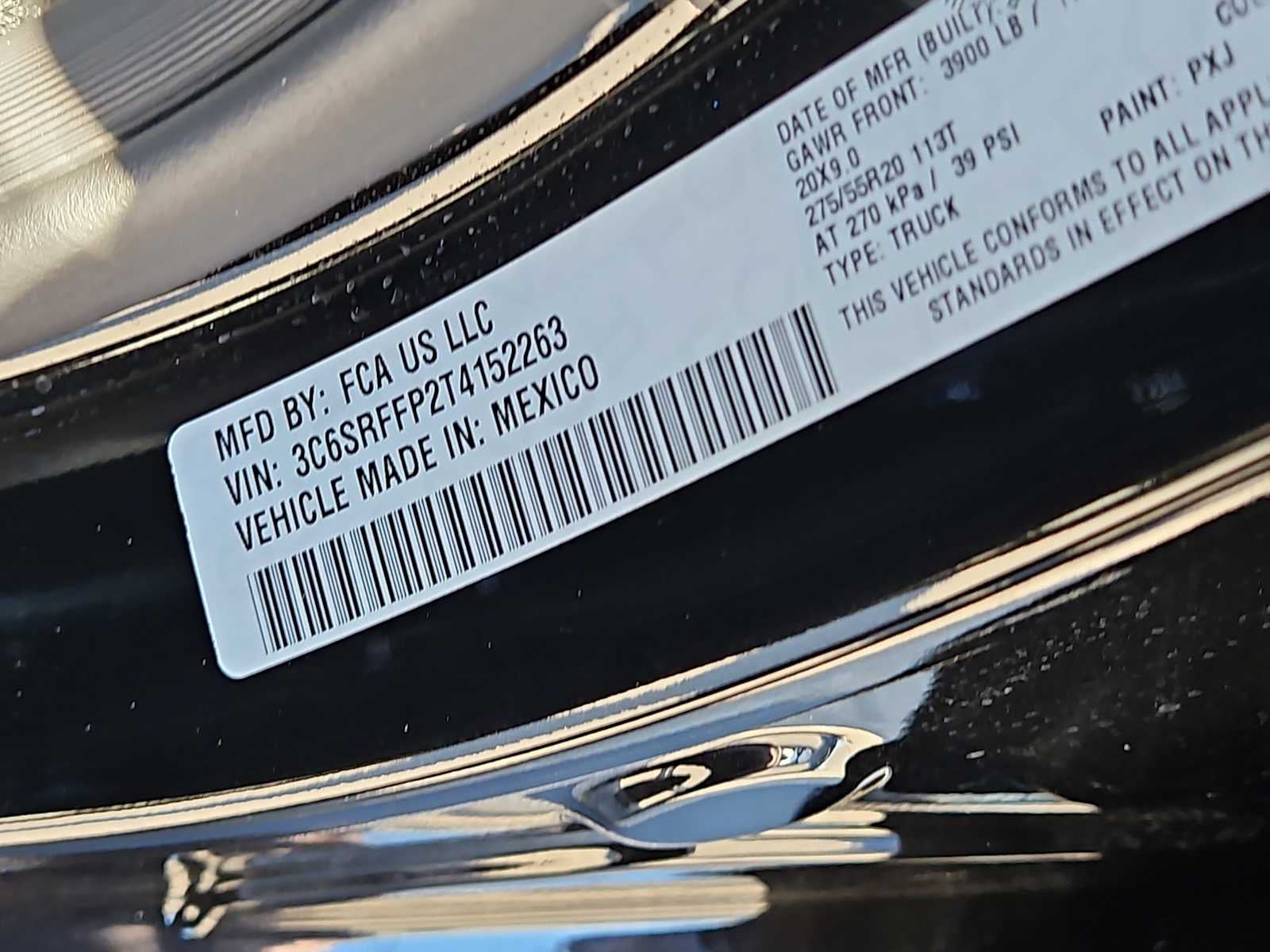 2026 RAM Ram 1500 RAM 1500 LONE STAR CREW CAB 4X4 5'7' BOX