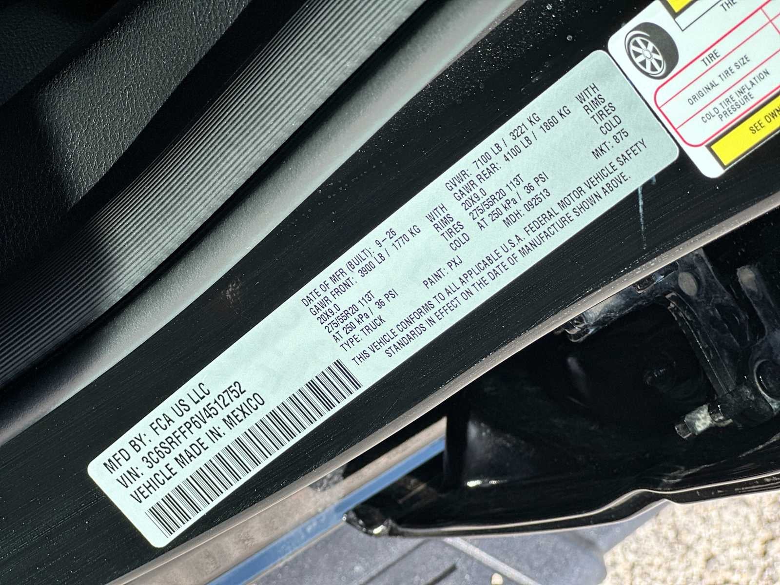 2027 RAM 1500 RAM 1500 LONE STAR CREW CAB 4X4 5'7' BOX