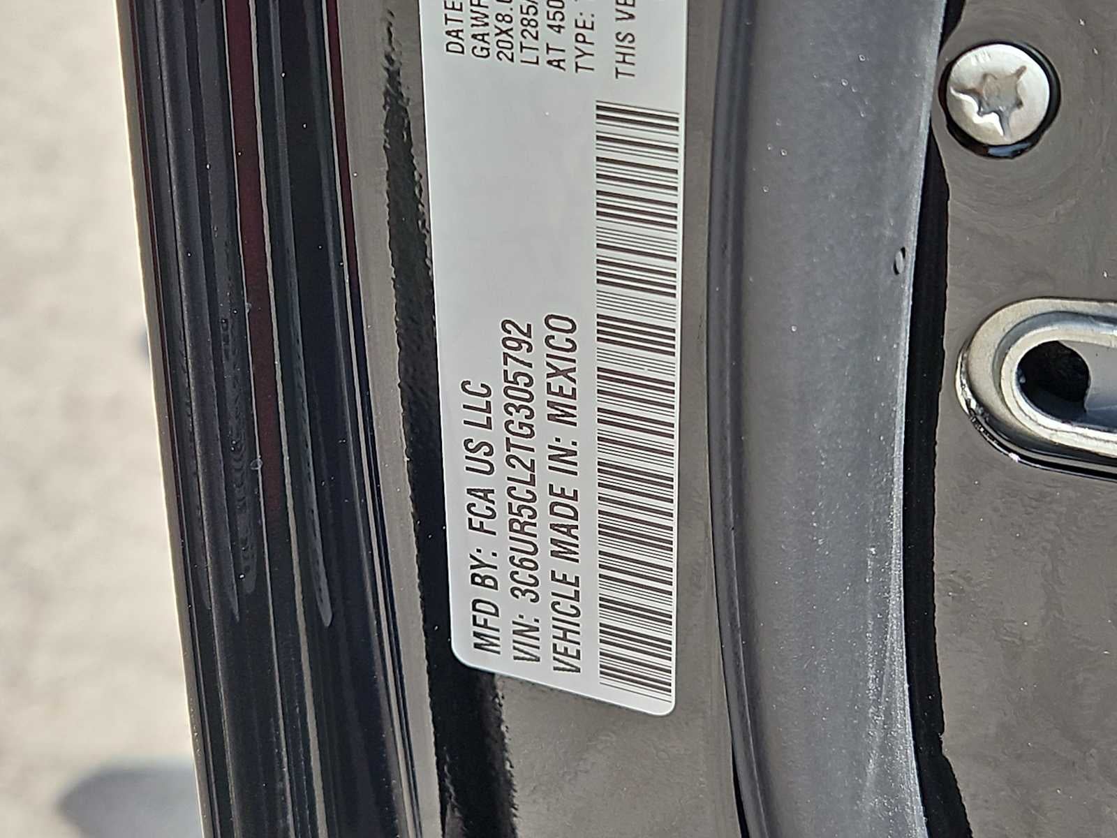 2026 RAM 2500 RAM 2500 WARLOCK CREW CAB 4X4 6'4' BOX