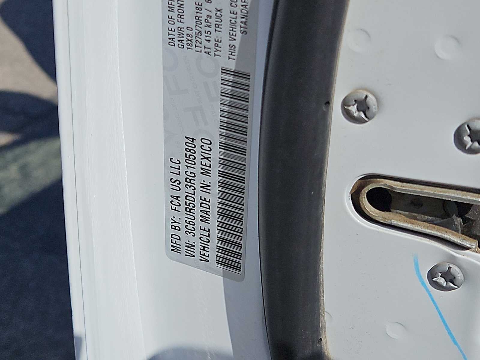 2024 RAM 2500 Big Horn Crew Cab 4x4 6'4' Box