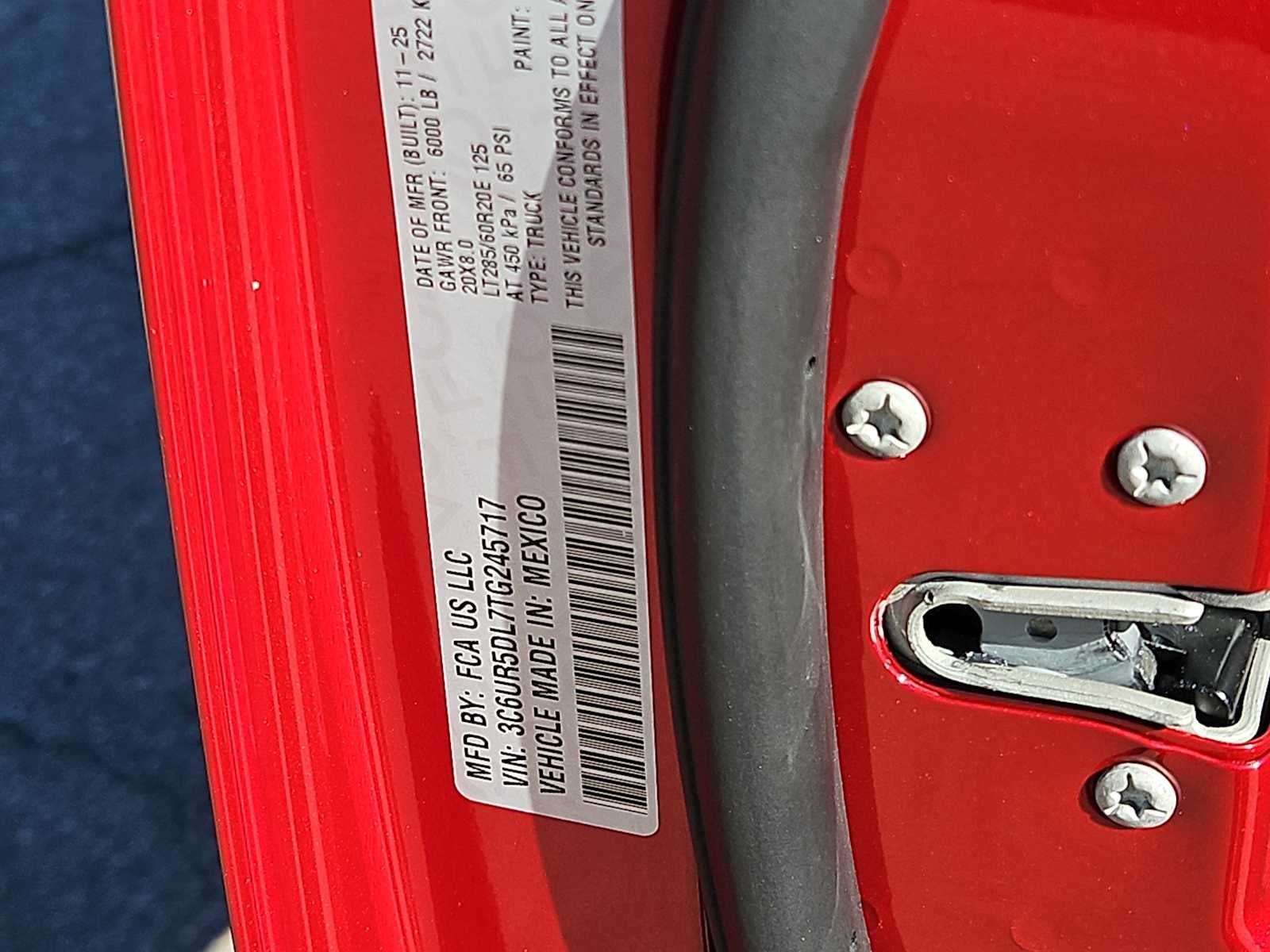 2026 RAM Ram 2500 RAM 2500 LONE STAR CREW CAB 4X4 6'4' BOX