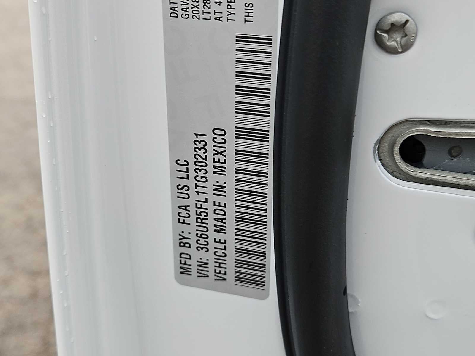 2026 RAM Ram 2500 RAM 2500 LARAMIE CREW CAB 4X4 6'4' BOX