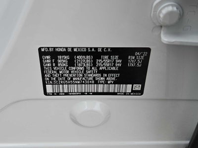 2022 Honda HR-V 2WD EX