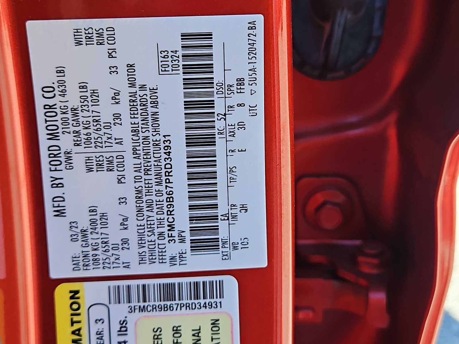 2023 Ford Bronco Sport Big Bend