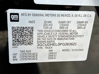 2023 Chevrolet Silverado 1500 4WD Crew Cab Short Bed ZR2