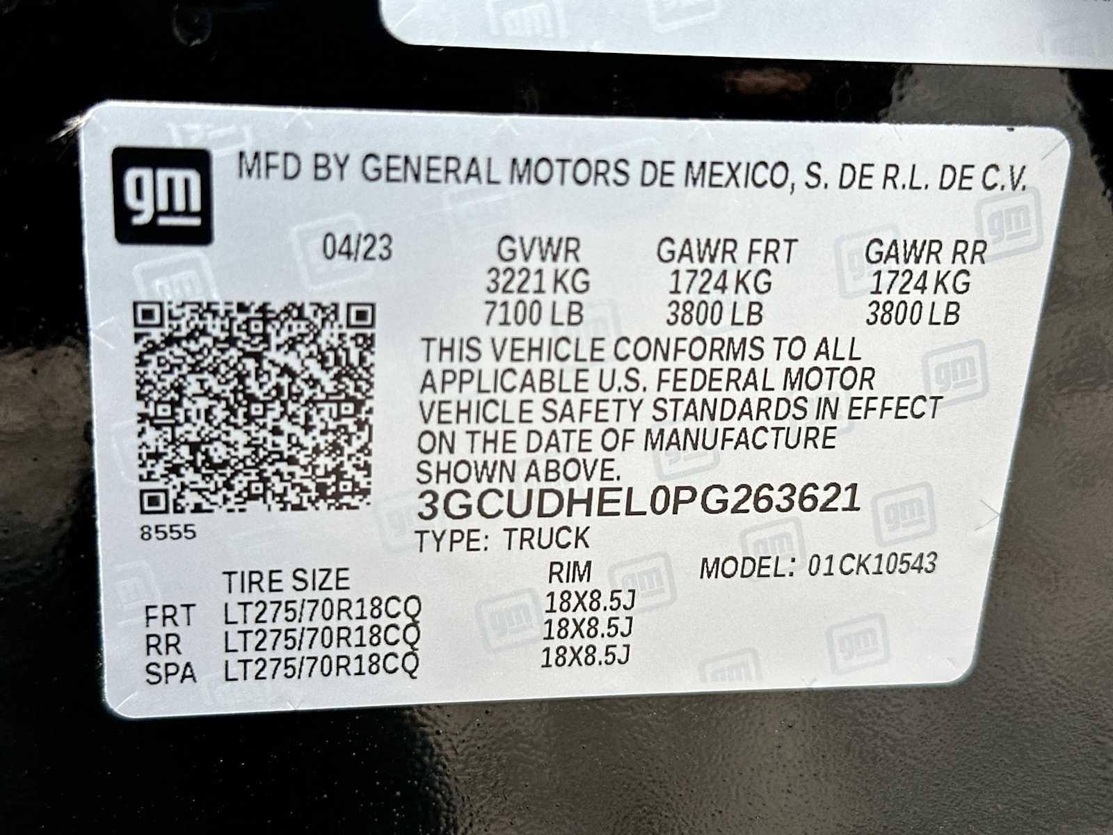 2023 Chevrolet Silverado 1500 4WD Crew Cab Short Bed ZR2