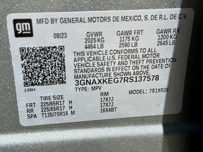 2024 Chevrolet Equinox FWD LT