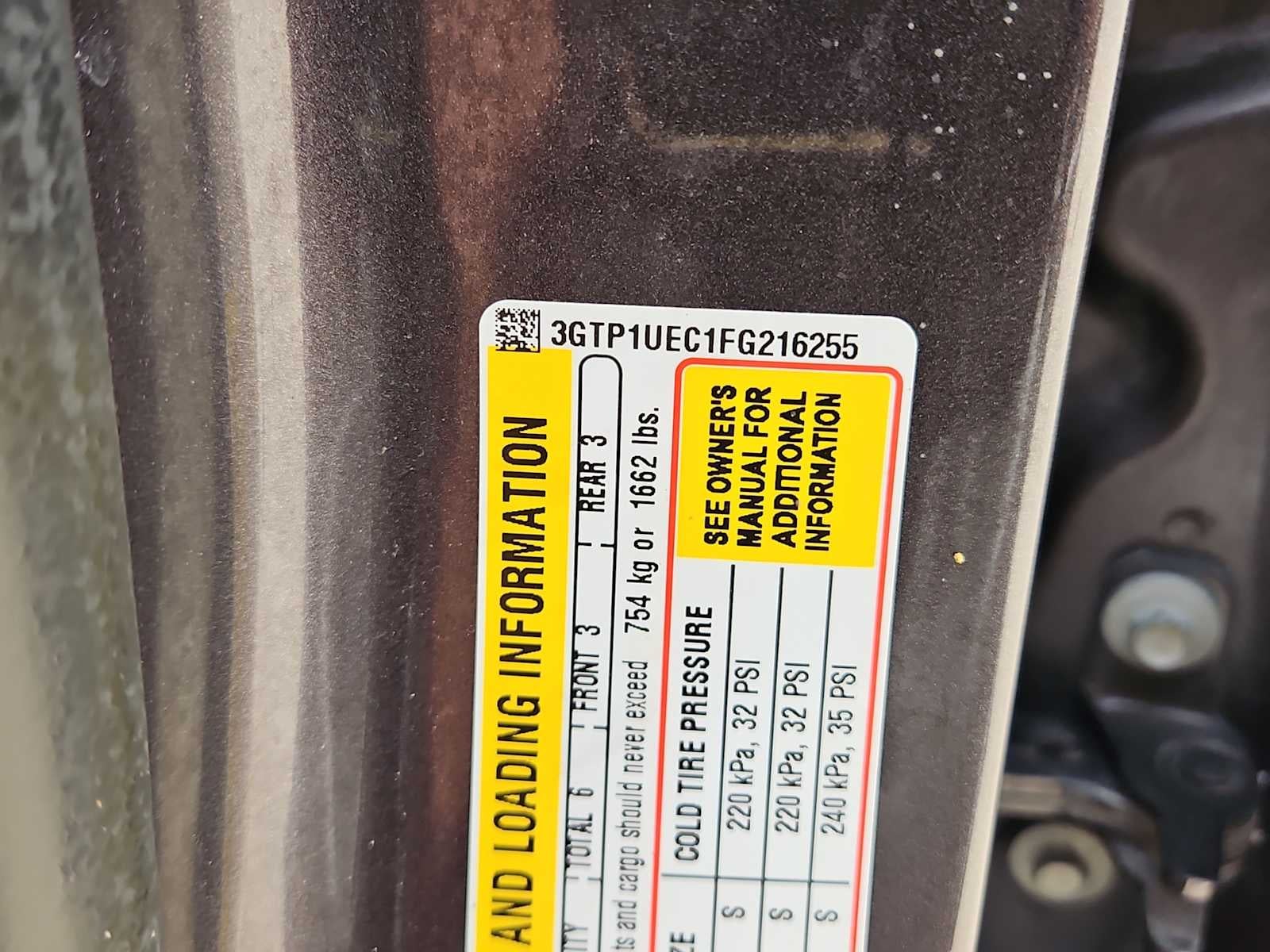 2015 GMC Sierra 1500 2WD Crew Cab 143.5 SLE