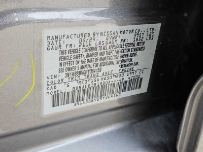 2024 Nissan Sentra S Xtronic CVT