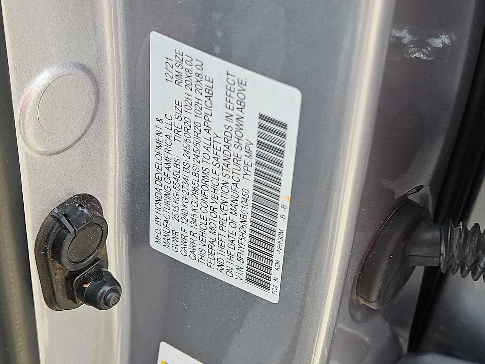 2022 Honda Pilot 2WD Special Edition