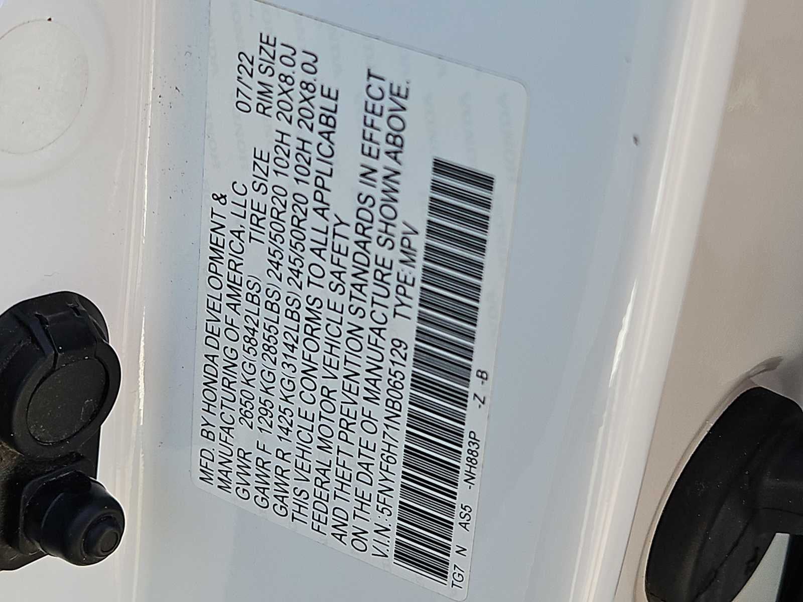 2022 Honda Pilot AWD Black Edition