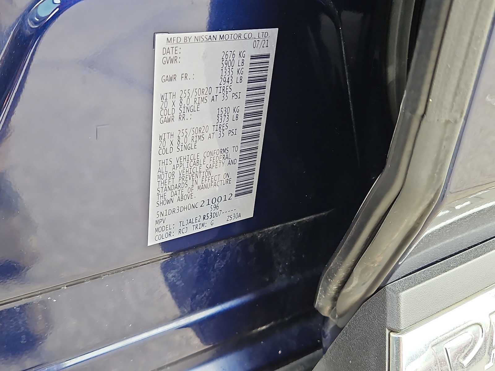 2022 Nissan Pathfinder Platinum 2WD