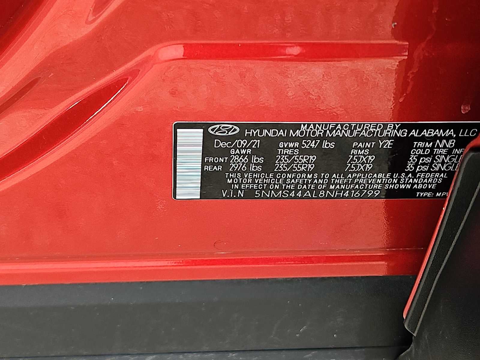 2022 Hyundai Santa Fe Limited