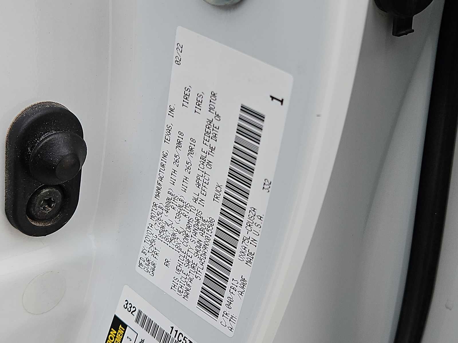 2022 Toyota Tundra SR5