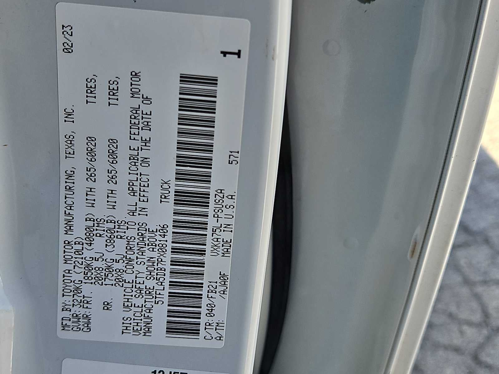 2023 Toyota Tundra SR5