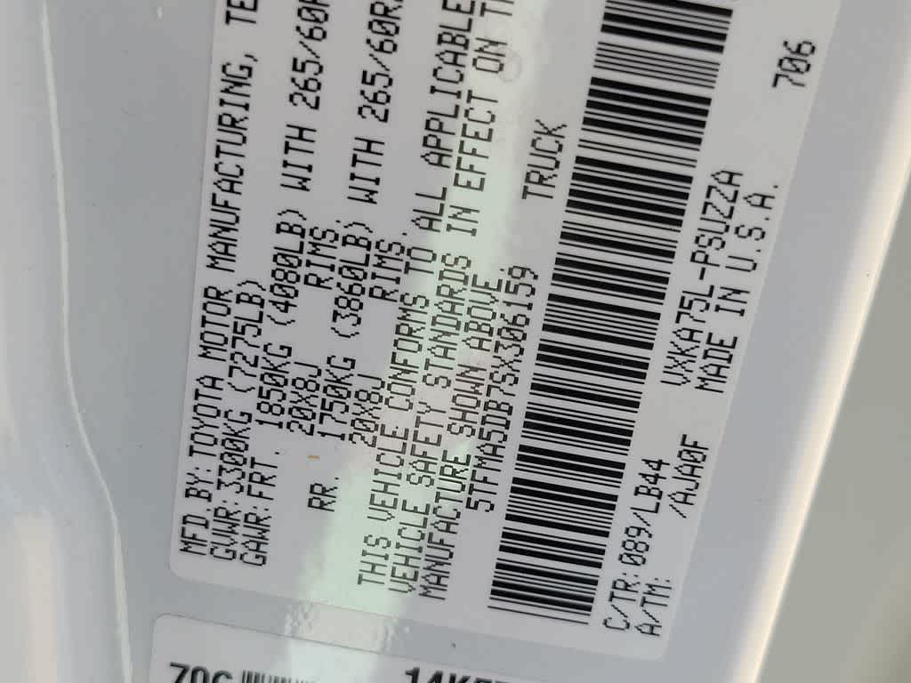 2025 Toyota Tundra 1794 Edition
