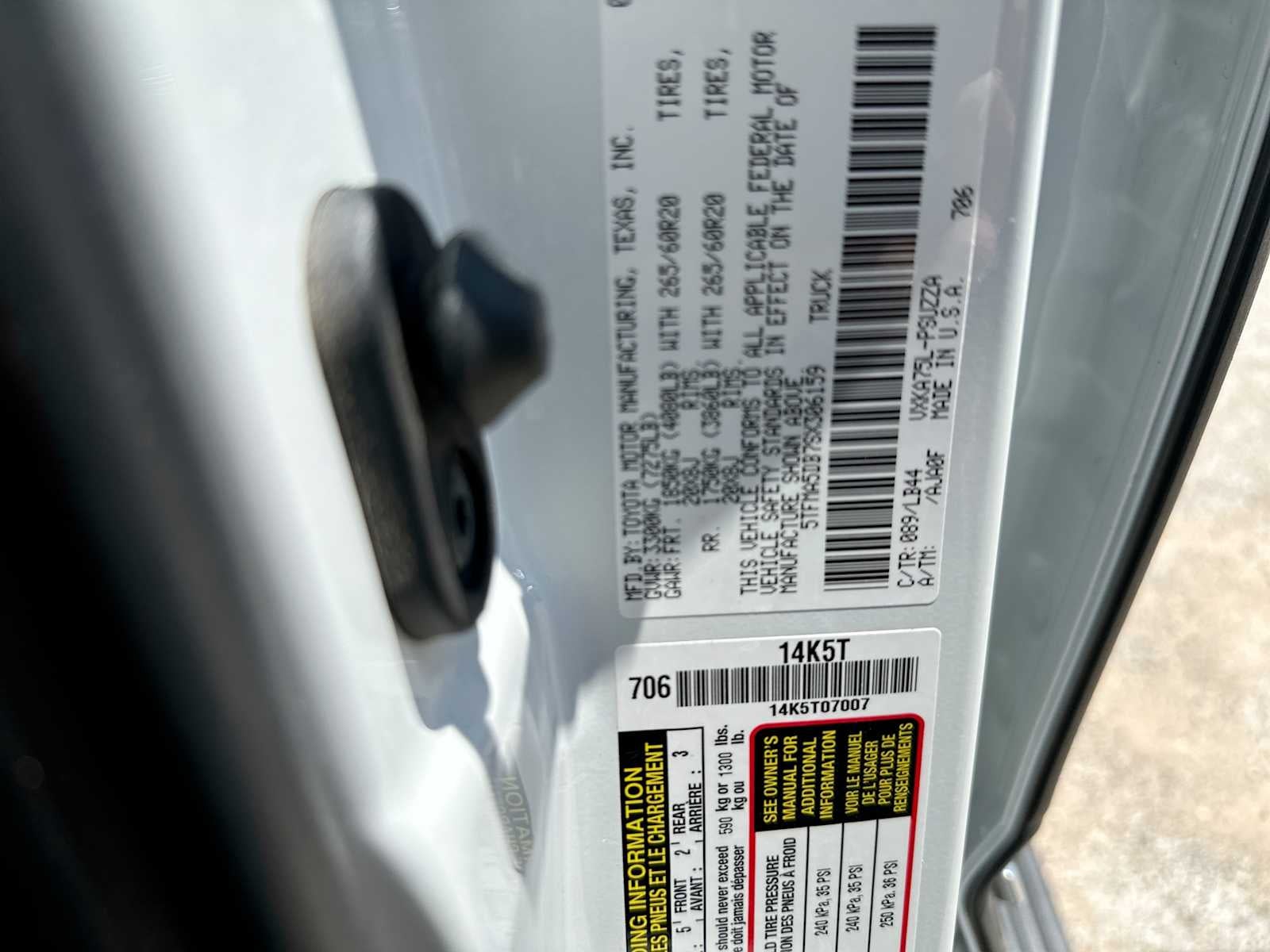 2025 Toyota Tundra 1794 Edition