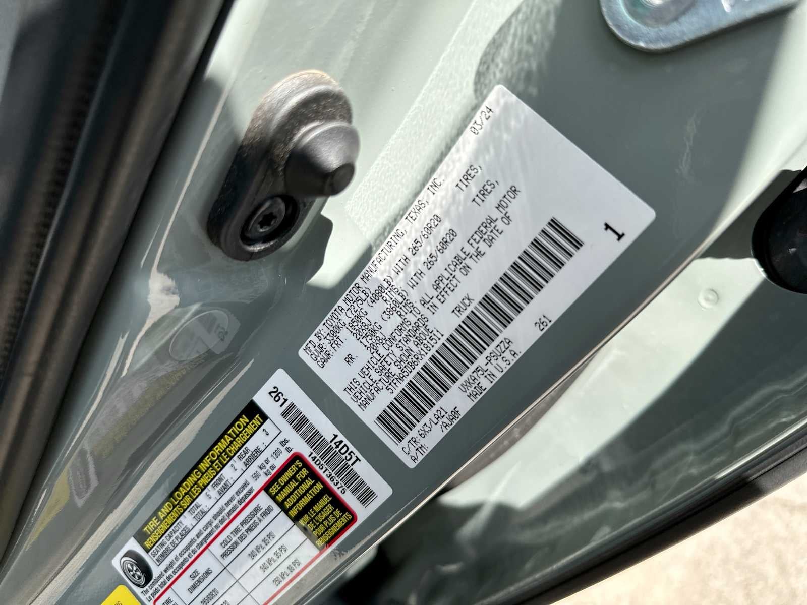 2024 Toyota Tundra Platinum