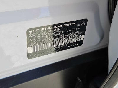 2024 Mitsubishi Outlander SE FWD