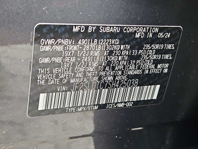 2025 Subaru Forester Touring