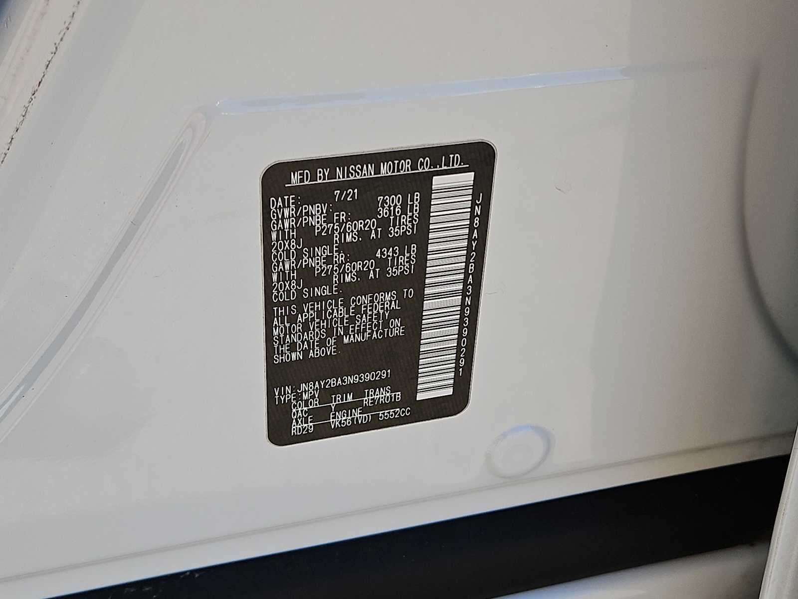 2022 Nissan Armada SL 2WD