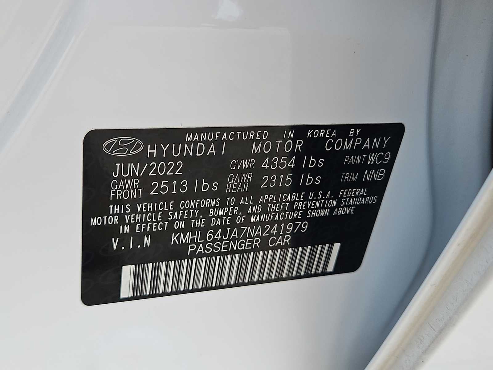 2022 Hyundai Sonata SEL